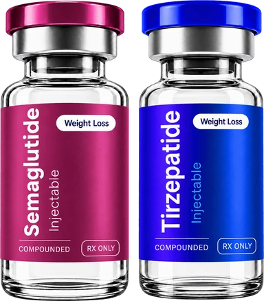 VitaStack compounded semaglutide and tirzepatide vials